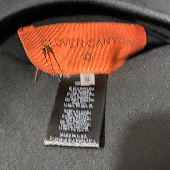 Clover Canyon Reversible Chandelier Faux Fur Jacket Size S STUNNING! - Picture 9 of 9